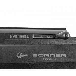 Винтовка пневматическая компрессионная Borner Simple Strike Pump, Black кал. 4,5 мм (пластик, 3 Дж)