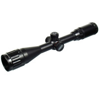 Прицел Leapers 3-9x50 UTG AOEG, MilDot, отстройка параллакса, подсветка син/кр/зел, бленда 25 мм