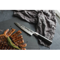 Samura Набор 3 в 1 Blacksmith SBL-0023C/Y (нож универсальный 162 мм, сталь, AUS-8 микарта (черный), гвоздичное масло, салфетка) Samura Набор 3 в 1 Blacksmith SBL-0023C/Y (нож универсальный 162 мм, сталь, AUS-8 микарта (черный), гвоздичное масло, салфетка)